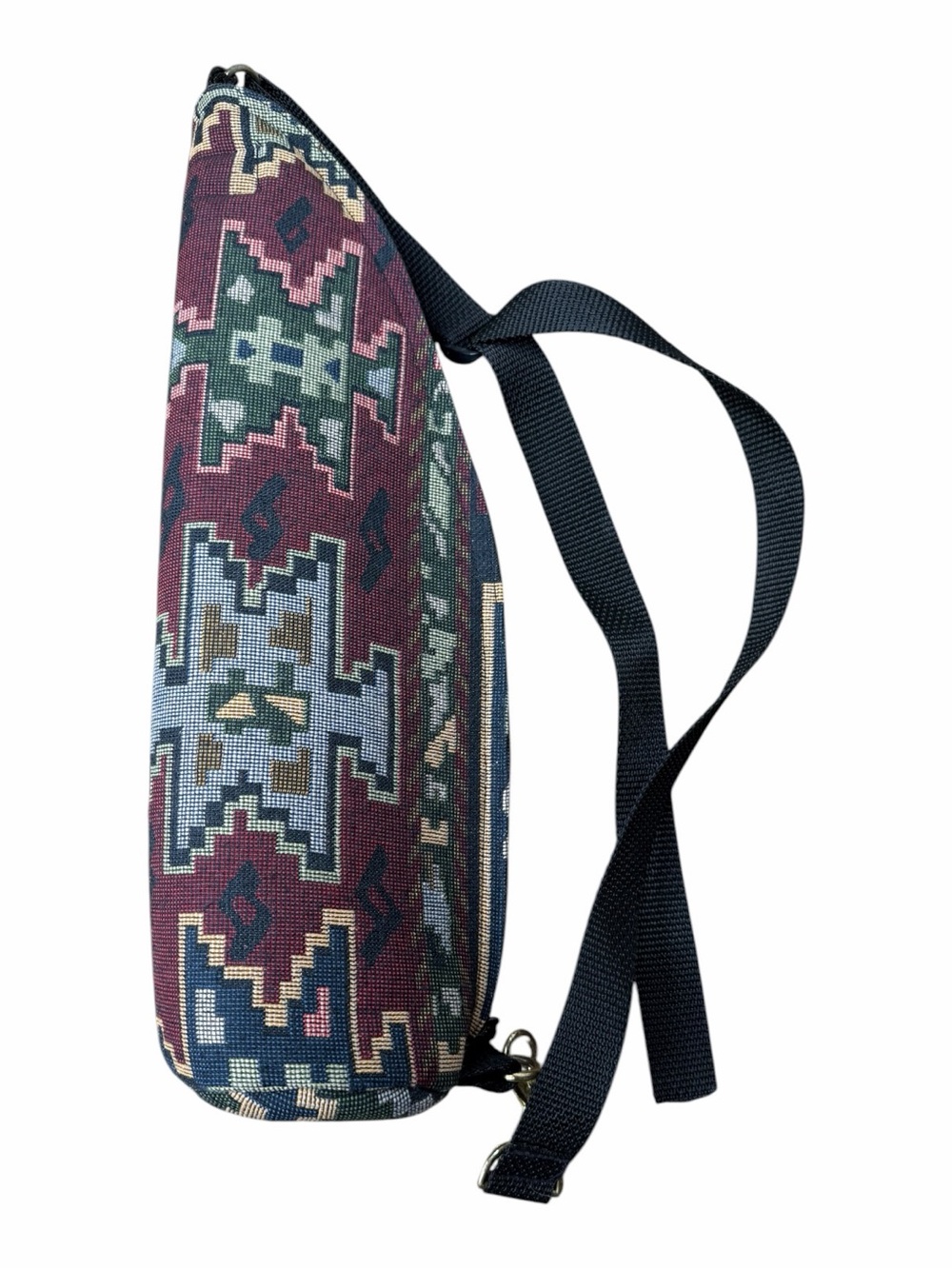 Studio Sauvageau Tapestry Wine Bottle Holder Handmade Ojai Cali